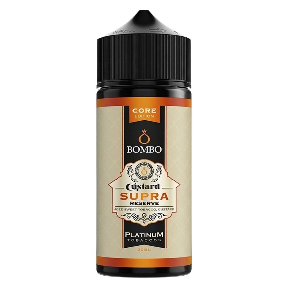 Bombo Platinum Tobaccos Custard Supra Reserve Core Edition 20ml/120ml